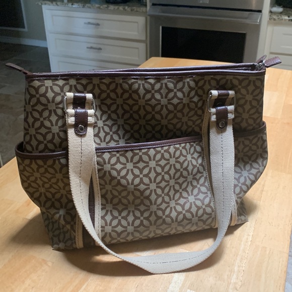 Relic sturdy hand/work bag with multiple inside and outside pockets. - Picture 13 of 16